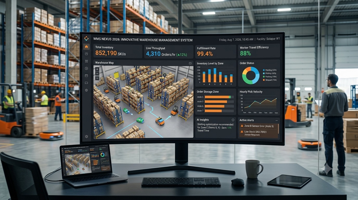 Next-Gen Warehouse Management Systems (WMS): Modern Architecture, AI Integration, and Automation Trends